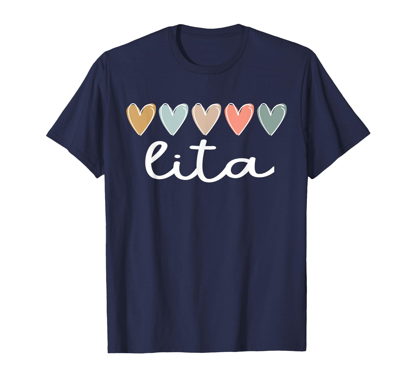 Lita Hearts Lita Grandma Lita Grandmother T-Shirt