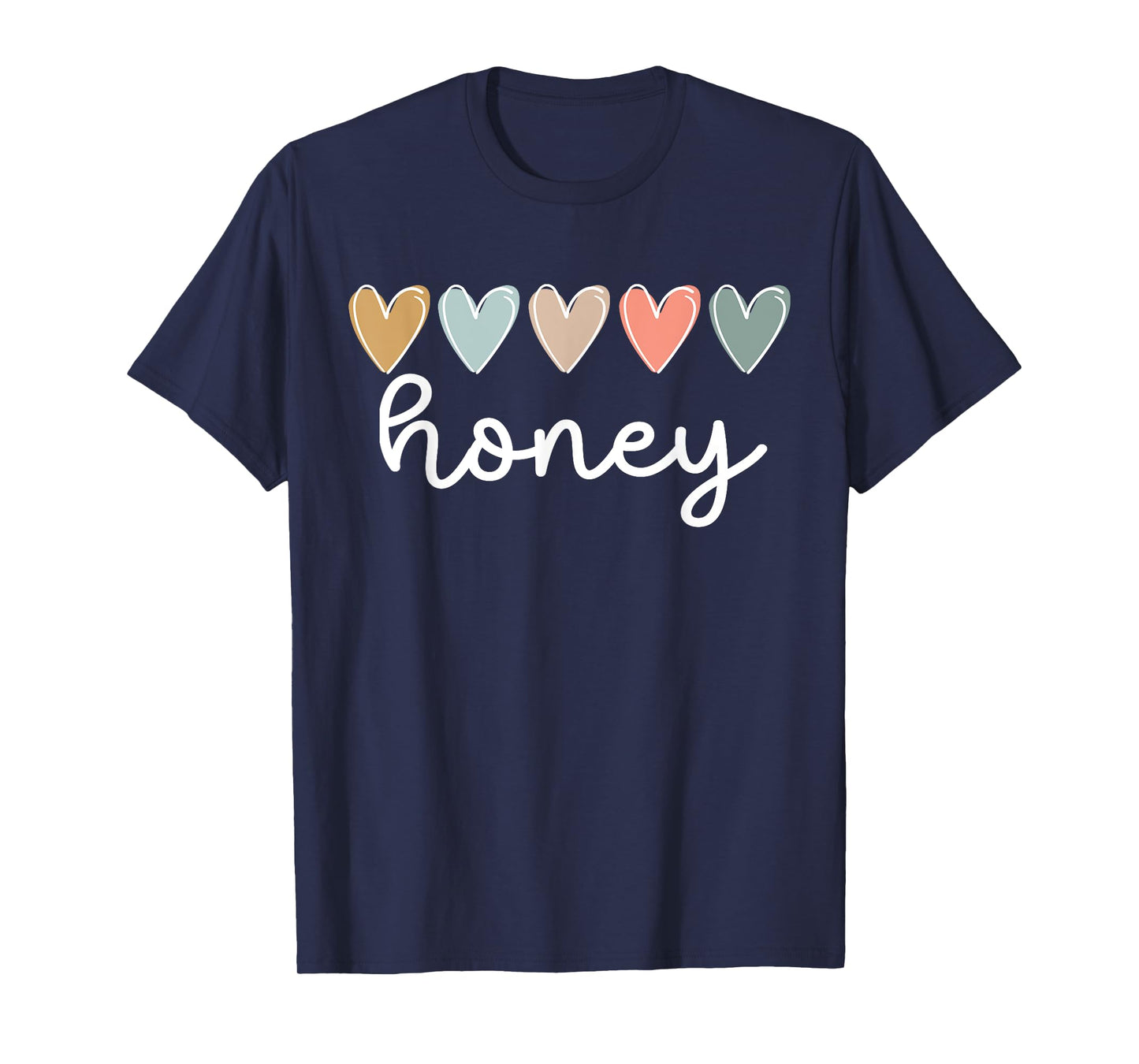 Honey Grandma Hearts Honey Grandmother T-Shirt