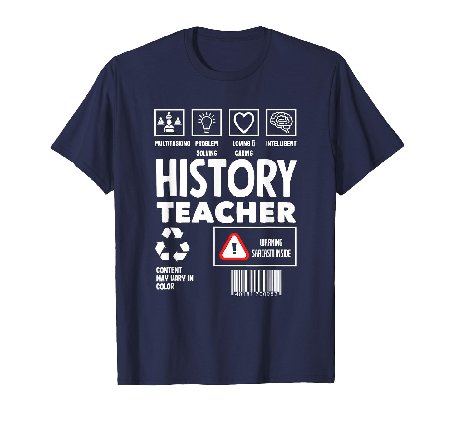 Funny History Teacher T-Shirt