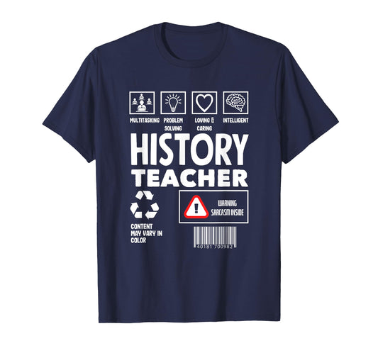 Funny History Teacher T-Shirt