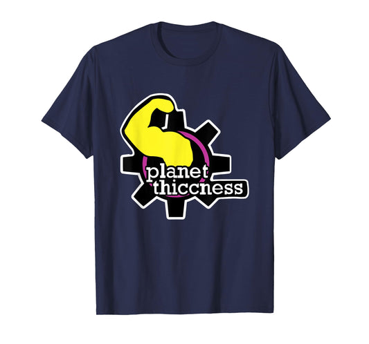 Planet Thiccness Funny Gym Thickness T-Shirt