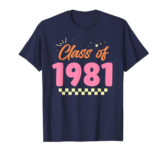 Class Of 1981 Meetup School Graduation Reunion T-Shirt
