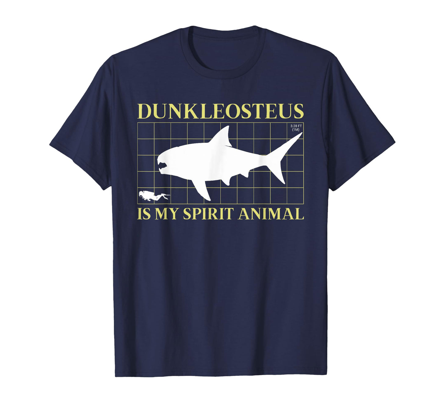 Dunkleosteus Is My Spirit Animal Devonian Sea Monster T-Shirt