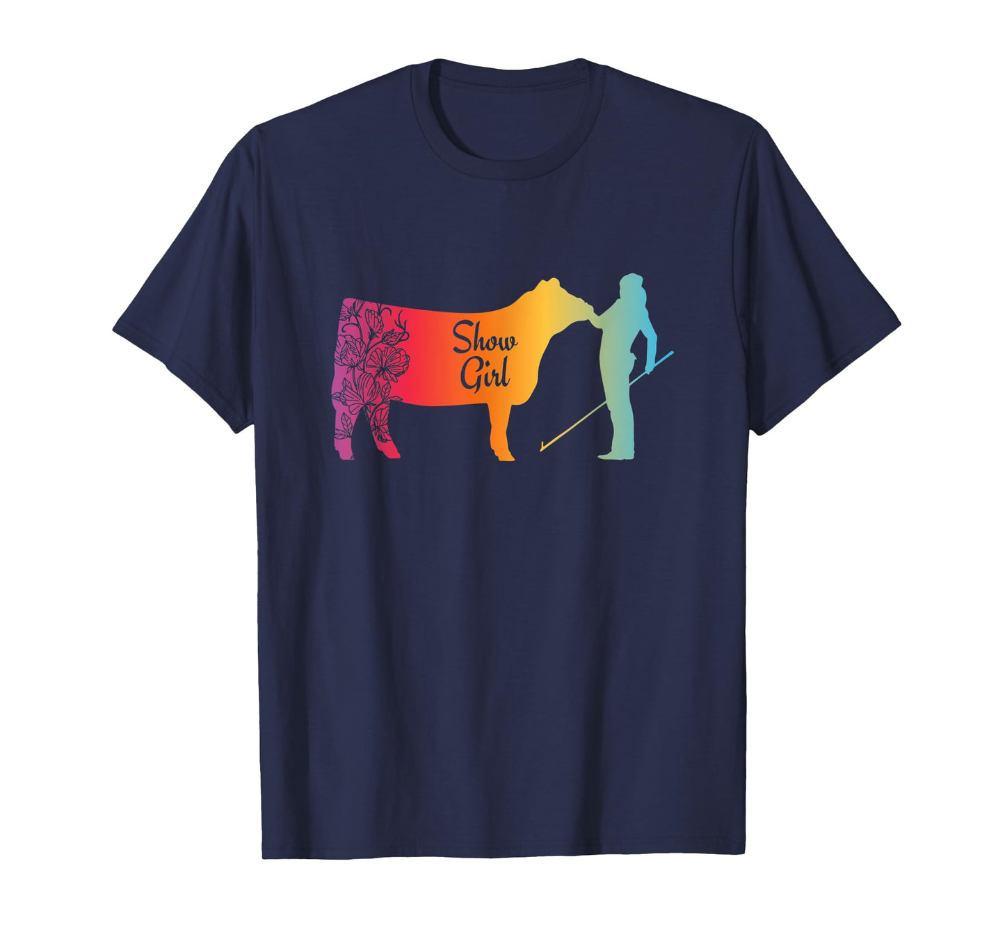 Show Girl - Fun Livestock Cattle Showing T-Shirt