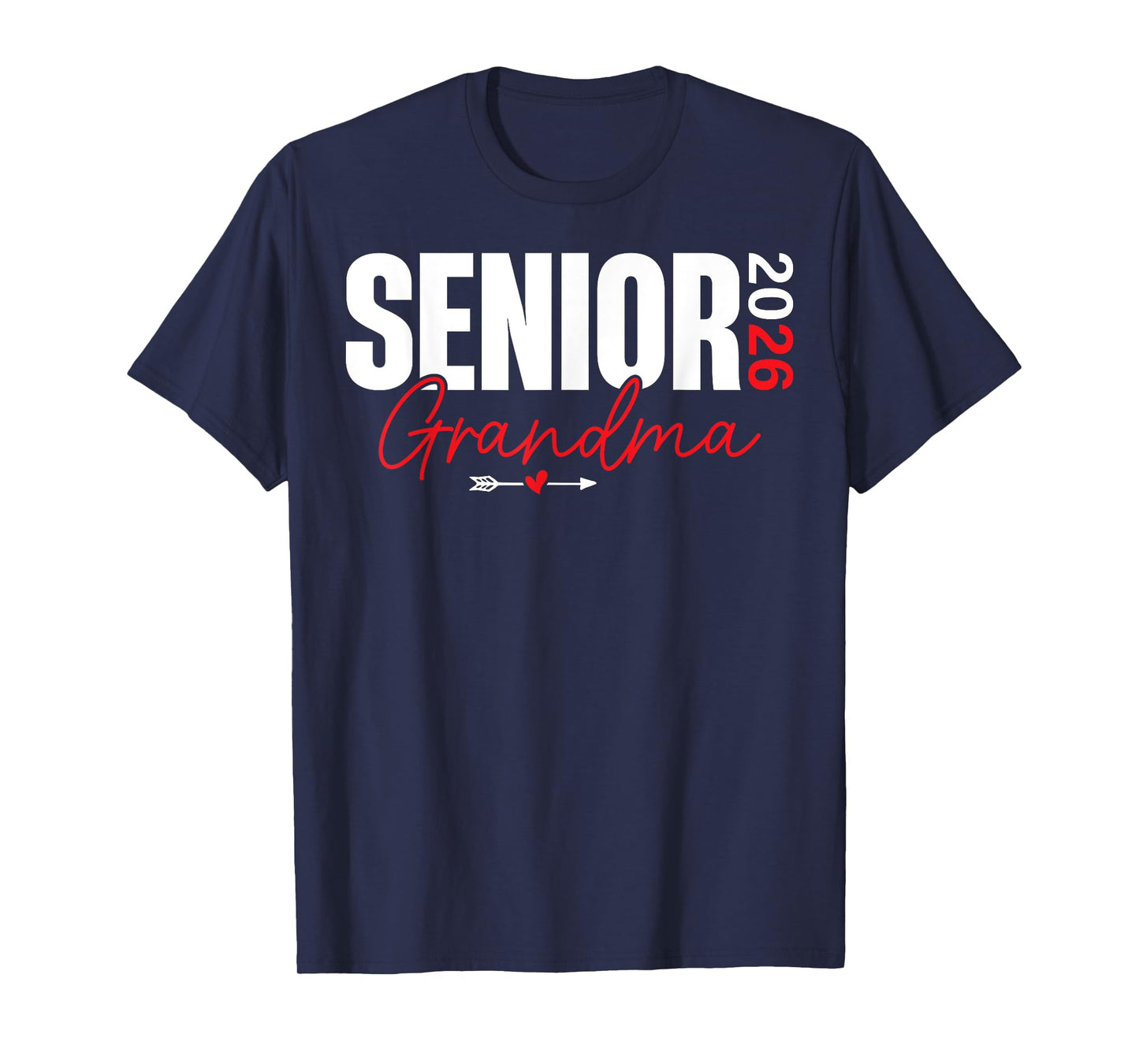 2026 Senior Grandma Class of 2026 Graduate Graduation Year T-Shirt