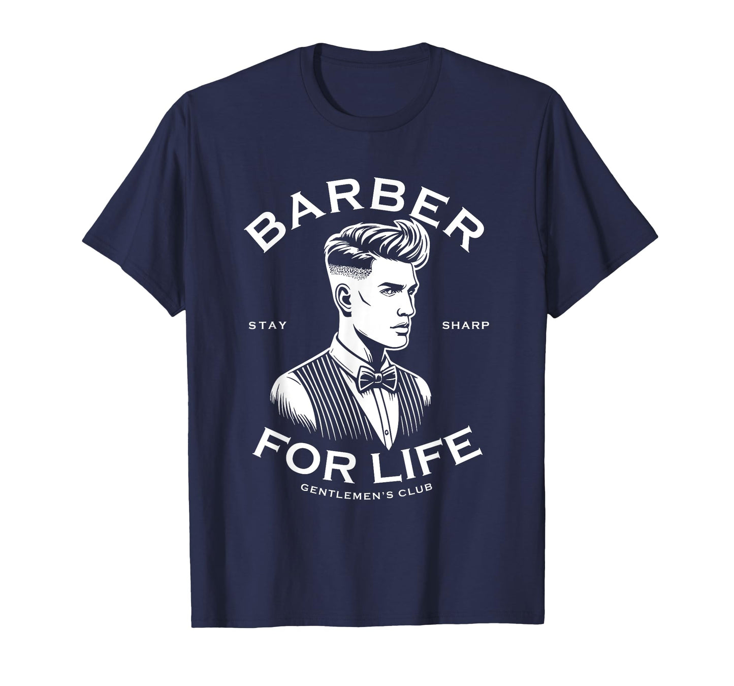 Barber For Life Proud Barber Novelty Mens Womens T-Shirt