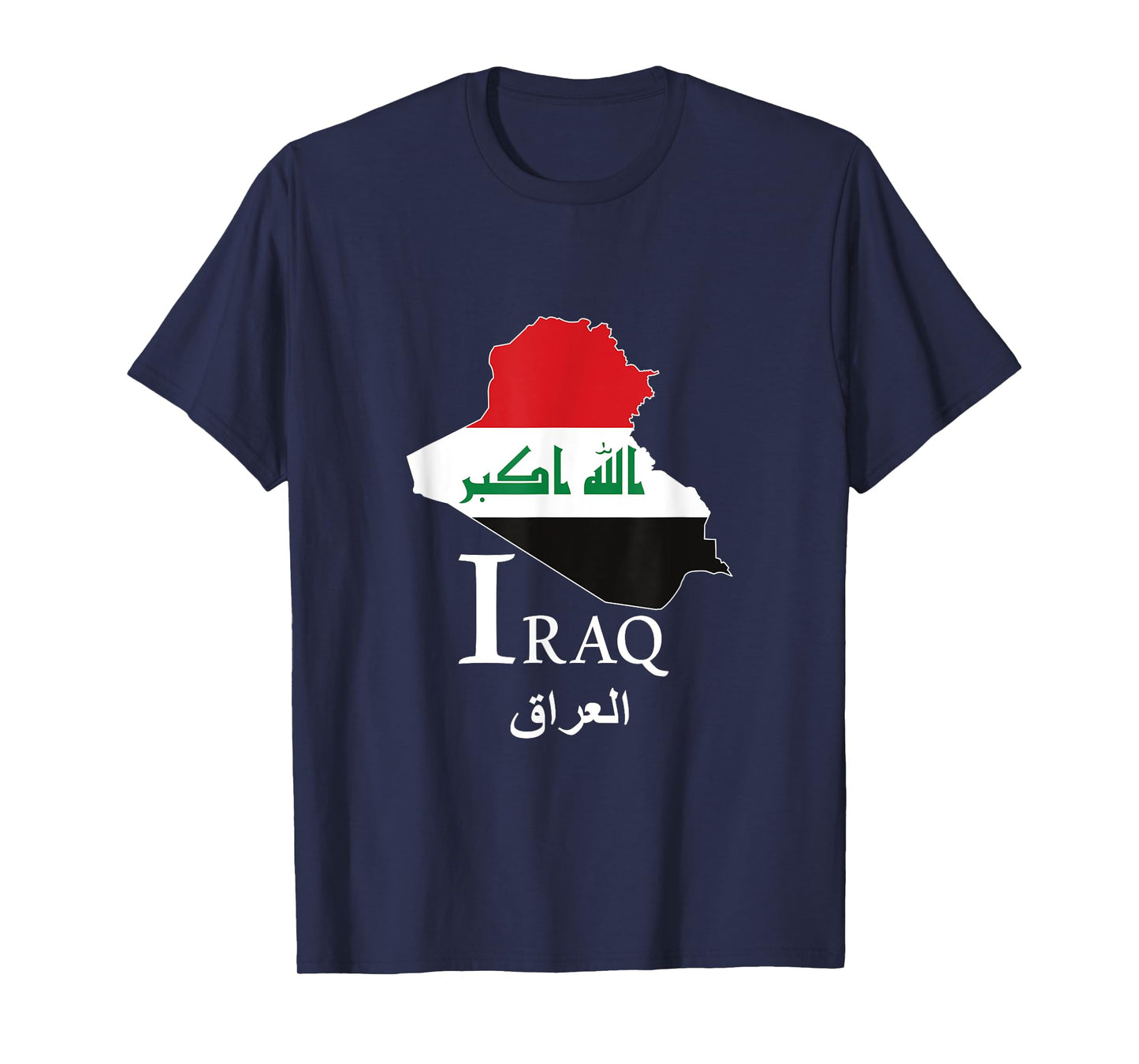 Iraq Iraq Iraqi Map Arab Iraq I Love Iraq Flag T-Shirt