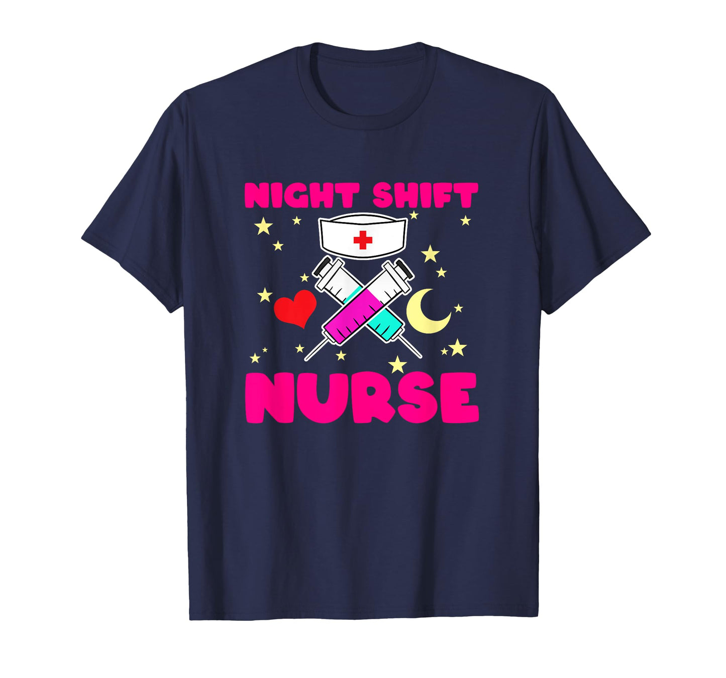 Nurse Hospital Helper Tool Lifesavers Nursing Night Shift T-Shirt