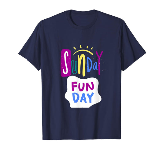 Funny Day in My Life, Sunday Funday Design, Day T-Shirt