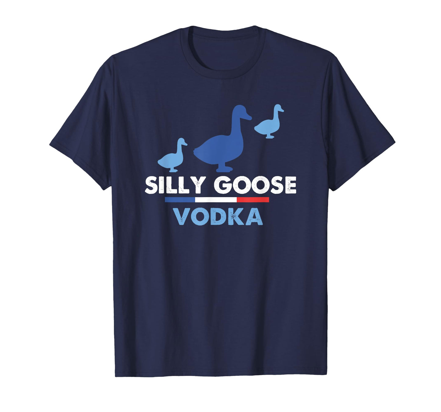 Silly Goose Vodka Funny Animal Alcohol Lover T-Shirt