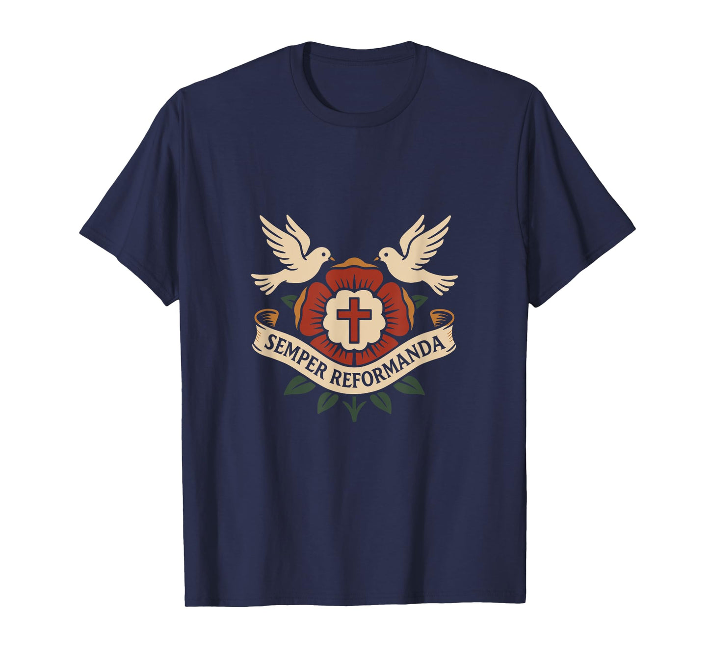 Semper REFORMANDA - Christian Reformed Theology - Vintage T-Shirt