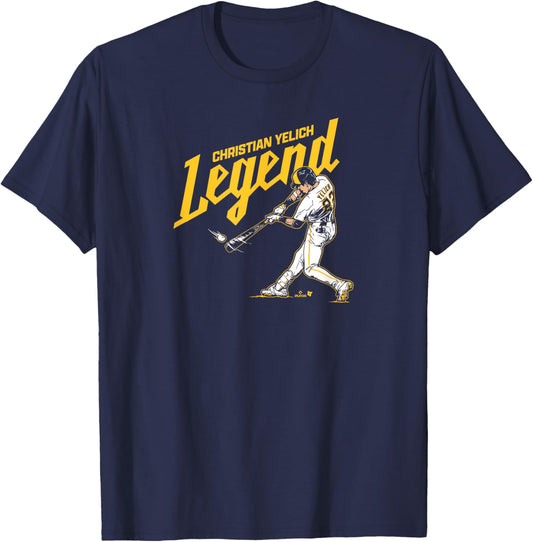 Christian Yelich - Milwaukee Legend - Milwaukee Baseball T-Shirt