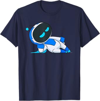 Astro Bot Rescue Mission Casual Pose PlayStation Video Game T-Shirt