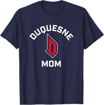 Campus Lab Duquesne University Dukes Arched Mom T-Shirt