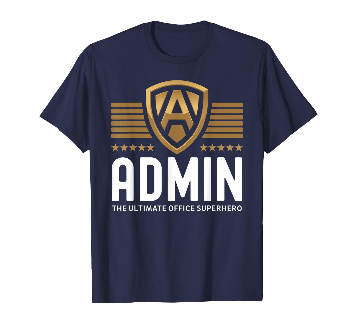 Admins Life Office Superhero Computer Administrator Admin T-Shirt