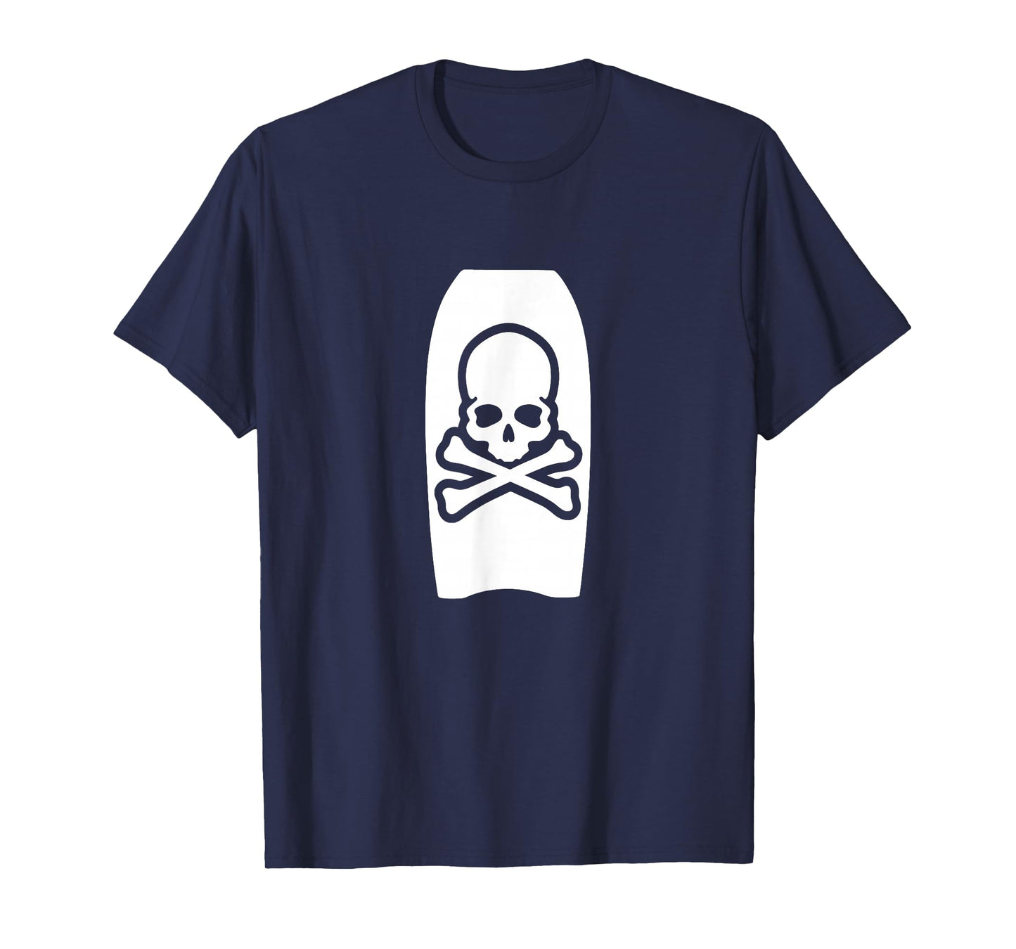 Bodyboarding Skull and Cross Bones T-Shirt