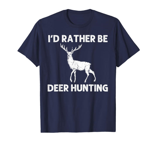 Deer Hunting Art For Men Women Wildlife Hunter Deer Hunting T-Shirt