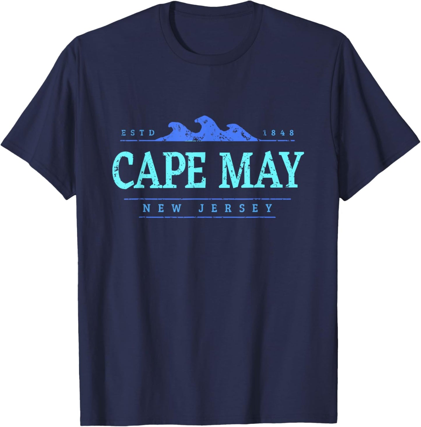 Cape May New Jersey | Cape May NJ Shoreline T-Shirt