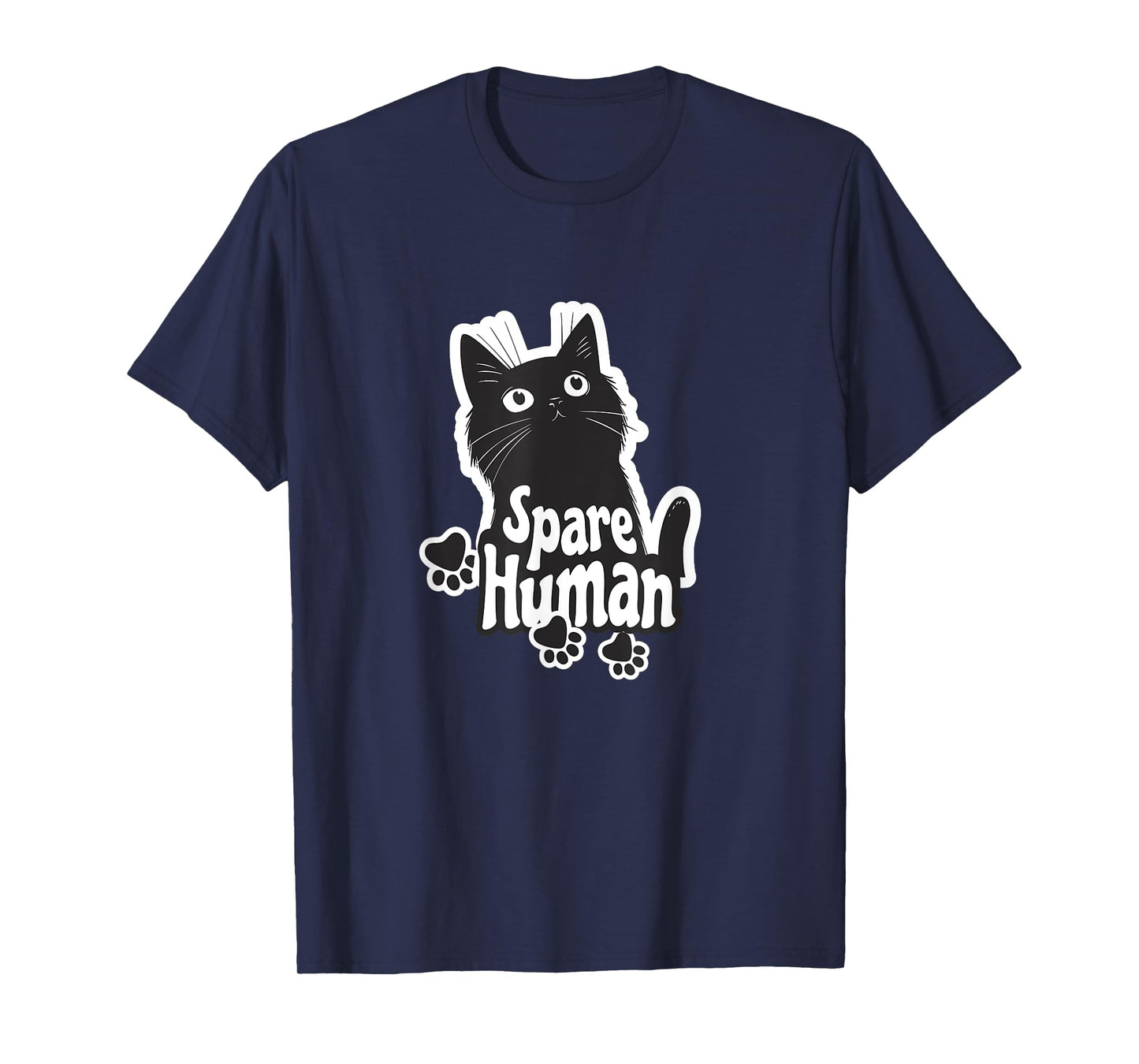 Funny Cats Spare Human, Cat Owners, Couples Move in Day Cat T-Shirt