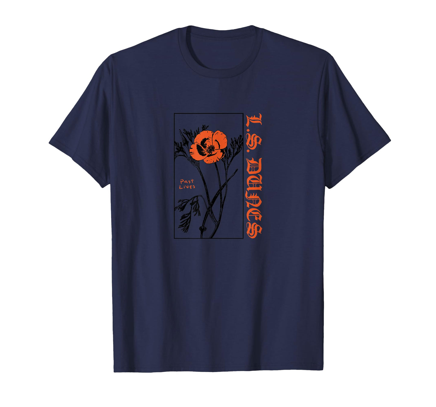 L.S. Dunes - Past Lives T-Shirt, Small, Black