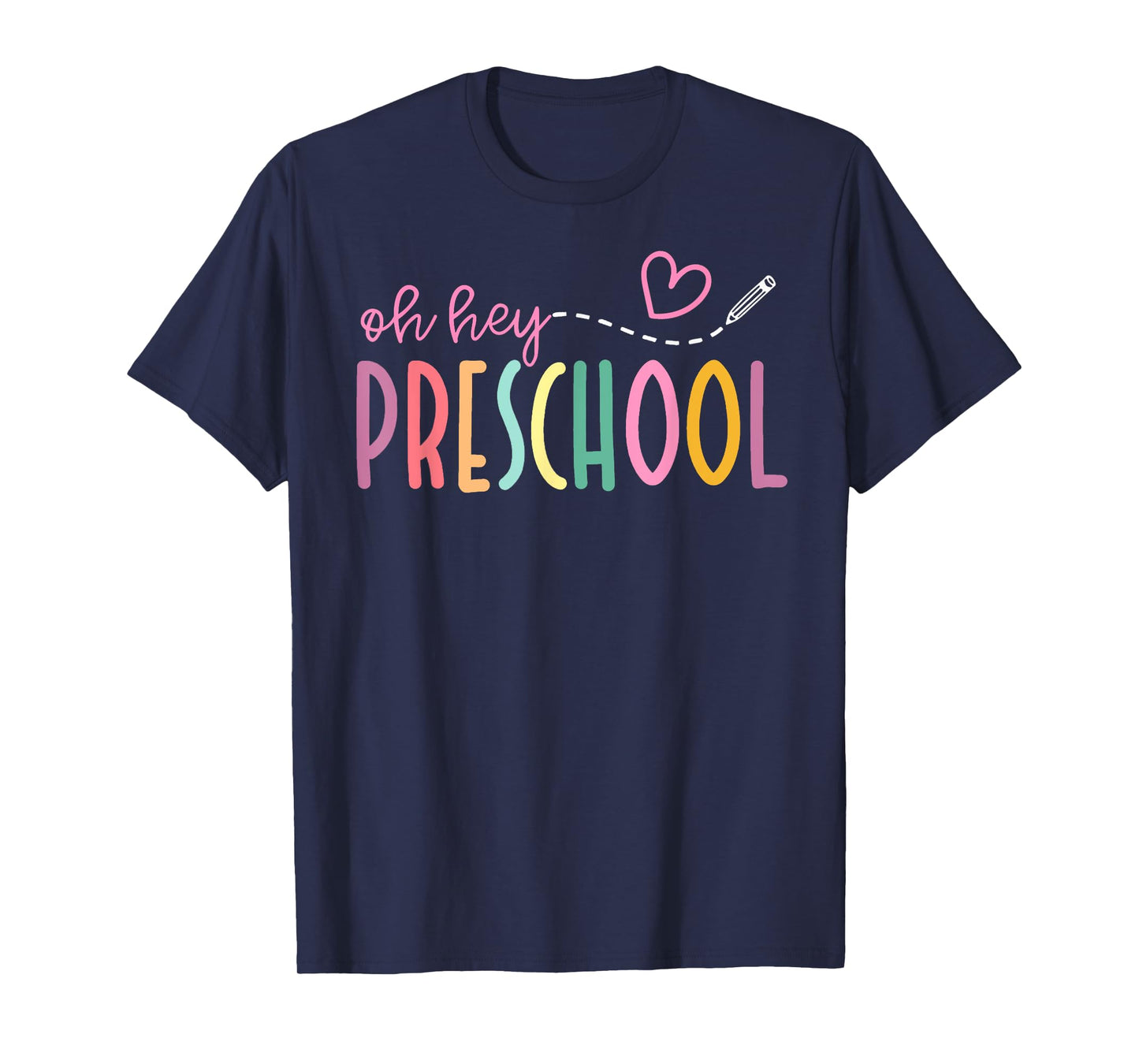 Oh Hey Preschool Welcome Back To School Teacher Student Kids T-Shirt