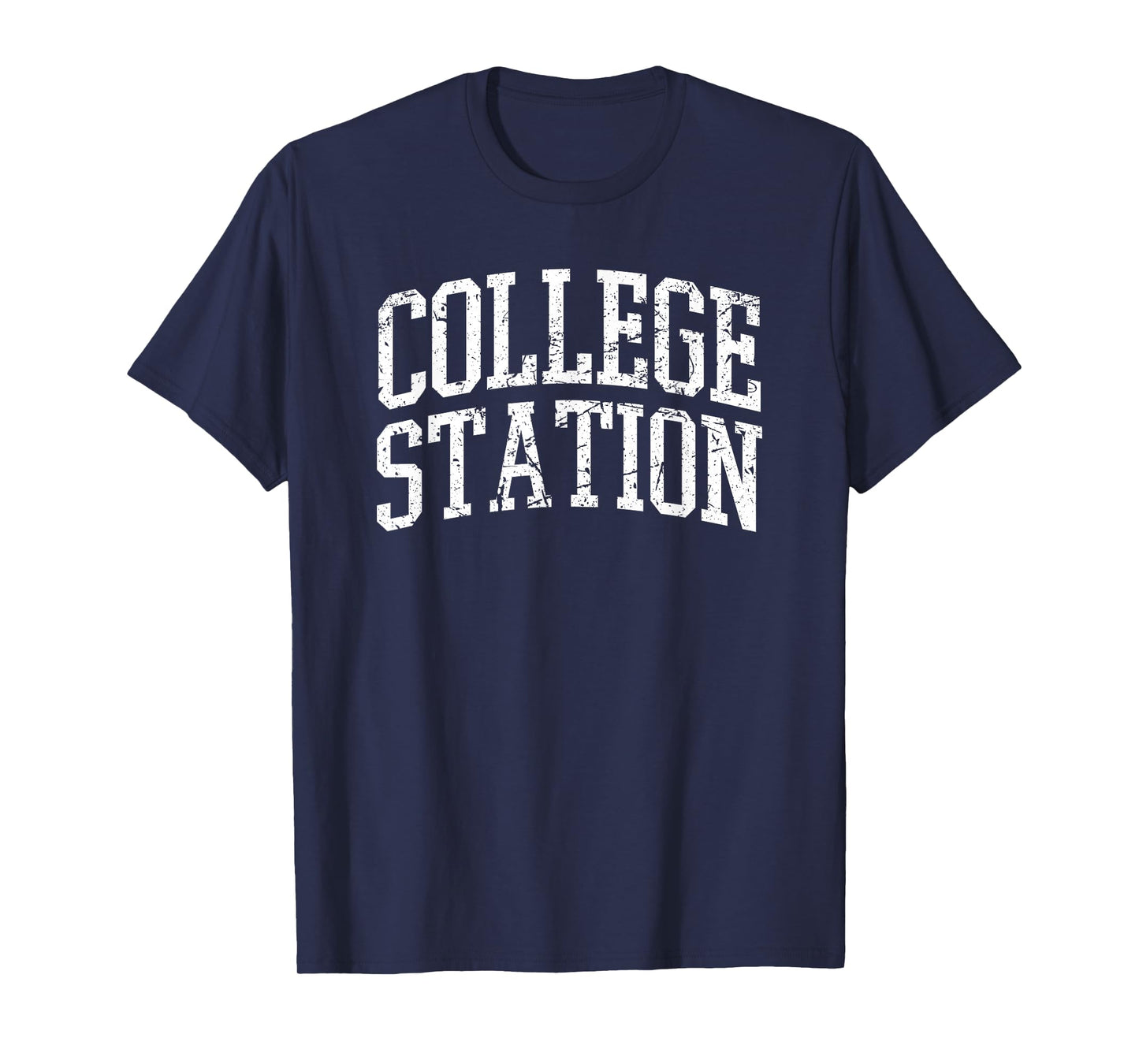 College Station TX- Throwback Design - Vintage Worn Classic T-Shirt
