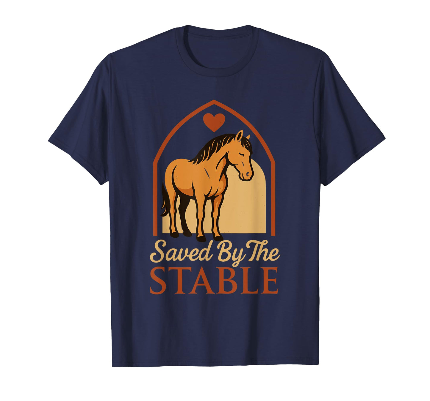 Horse Rescue Animal Sanctuary Equestrian Adoption Pride T-Shirt