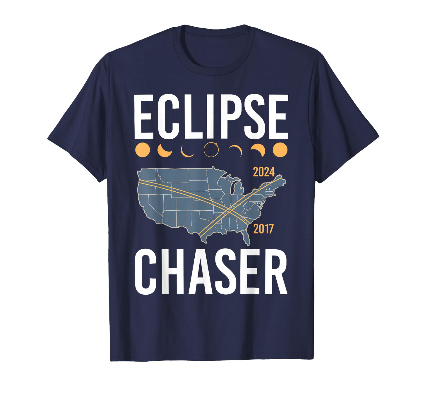 Eclipse Chaser Solar Eclipse Shirt 2024 Twice In A Lifetime T-Shirt