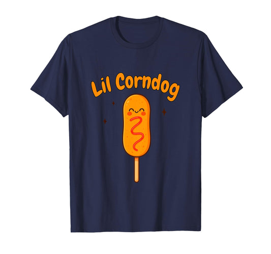 Corn Dog Lover Kids Little Corndog Fair Food Toddler Baby T-Shirt