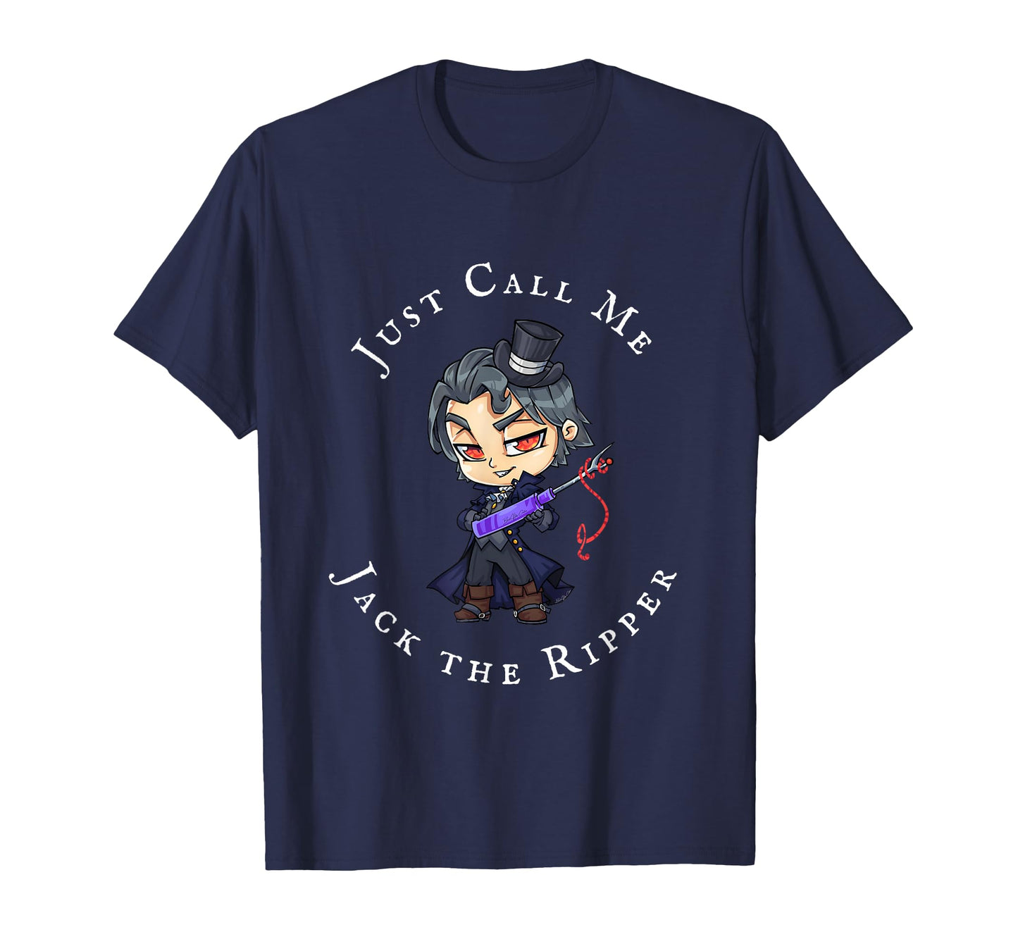 Just Call Me Jack The Ripper Sewing Pun Design T-Shirt
