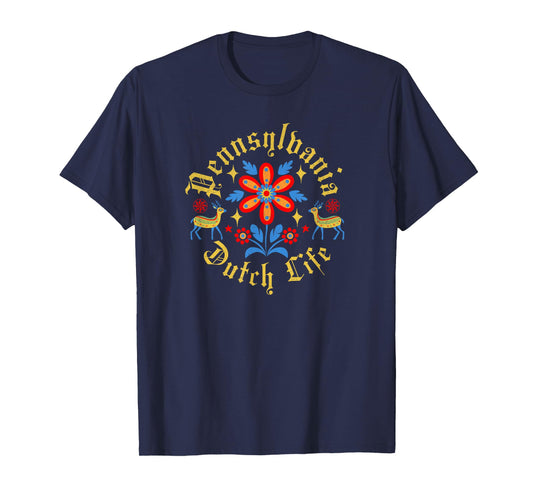 Pennsylvania Dutch Life Folk T-Shirt