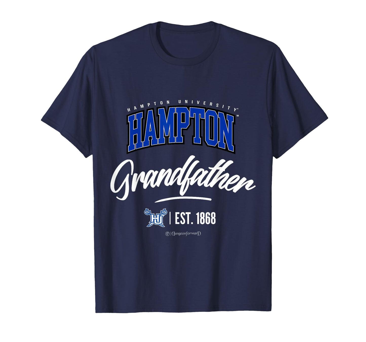 Hampton University - HU HBCU Grandfather T-Shirt