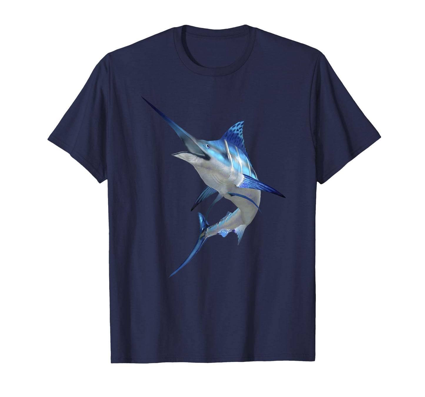 Beautiful Marlin Fish Nautical Fishing Marine Wildlife T-Shirt