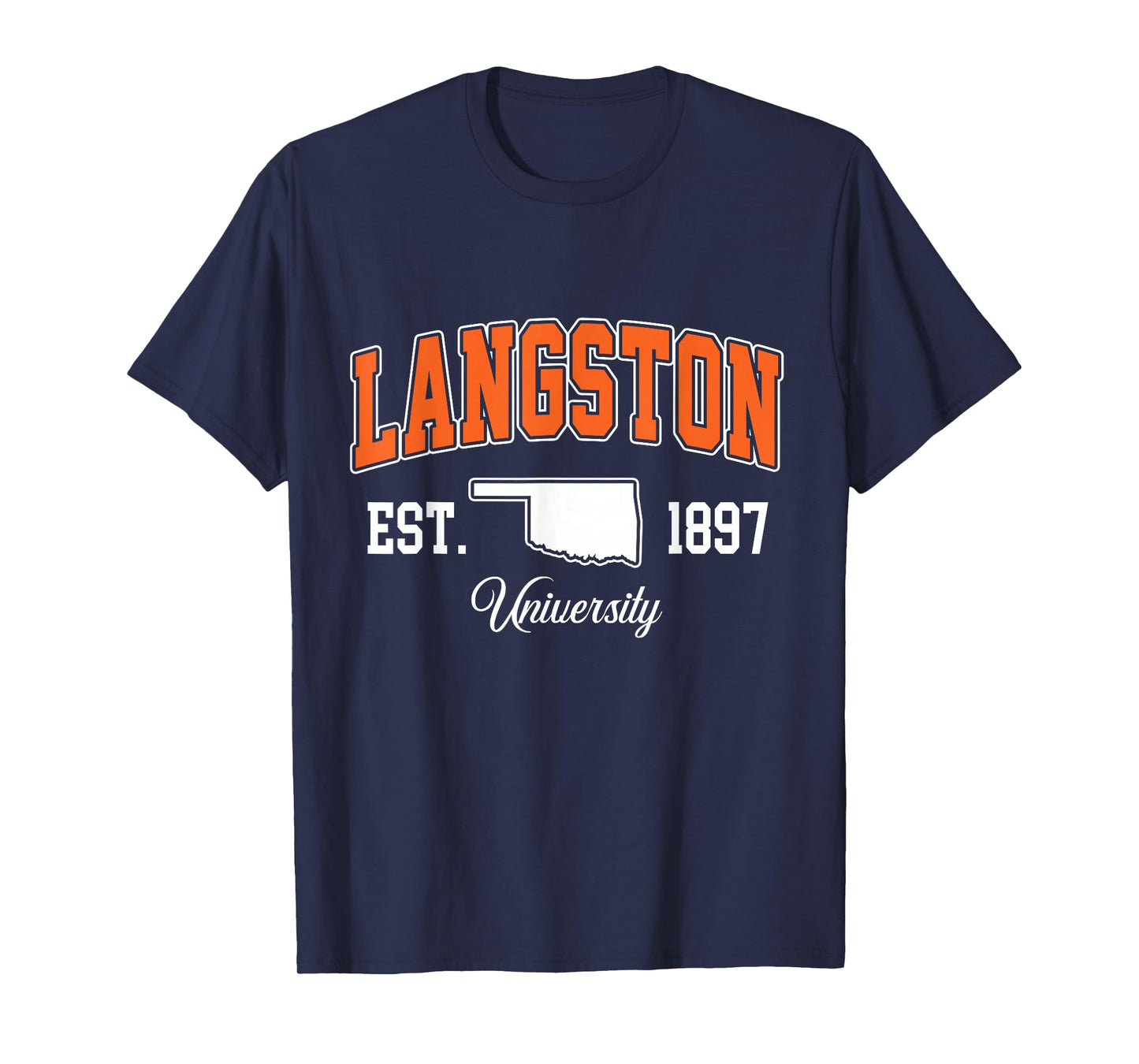 Langston Vintage Arch Athletic Sports Tee for Men Women T-Shirt