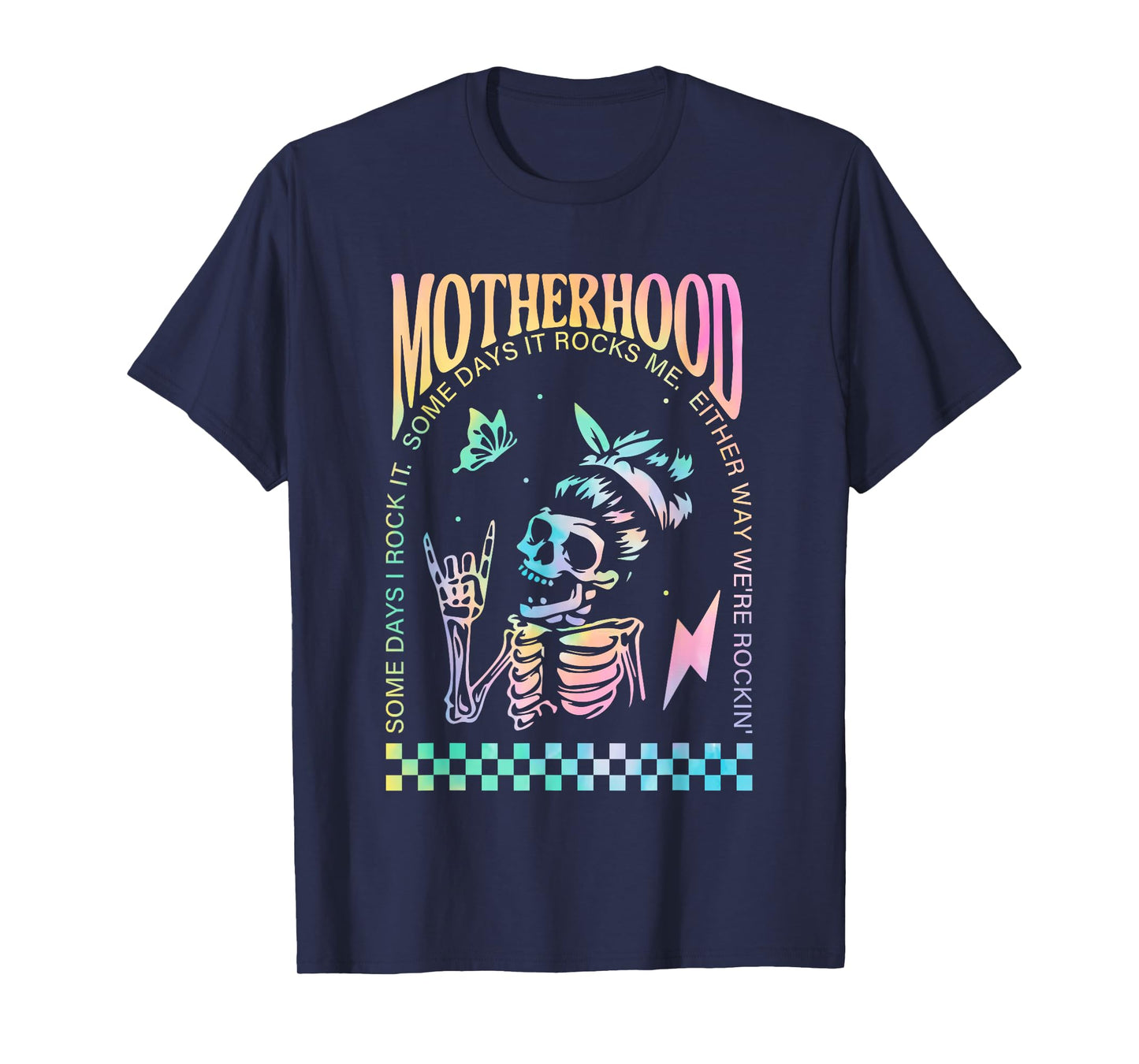 Rockin' Motherhood Tie Dye T-Shirt