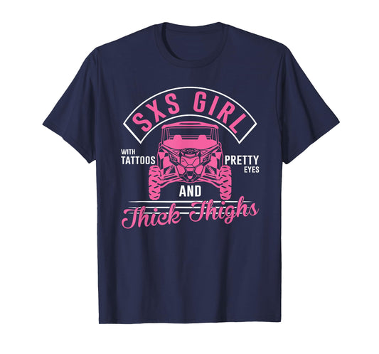 Sxs girl with tattoos pretty eyes and thick thighs T-Shirt