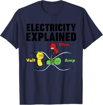 Ohm's Law Electricity Explained T-Shirt