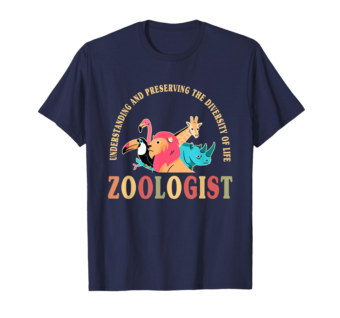 Cute Zoologist Motto Apparel Wildlife Conservation Lover T-Shirt
