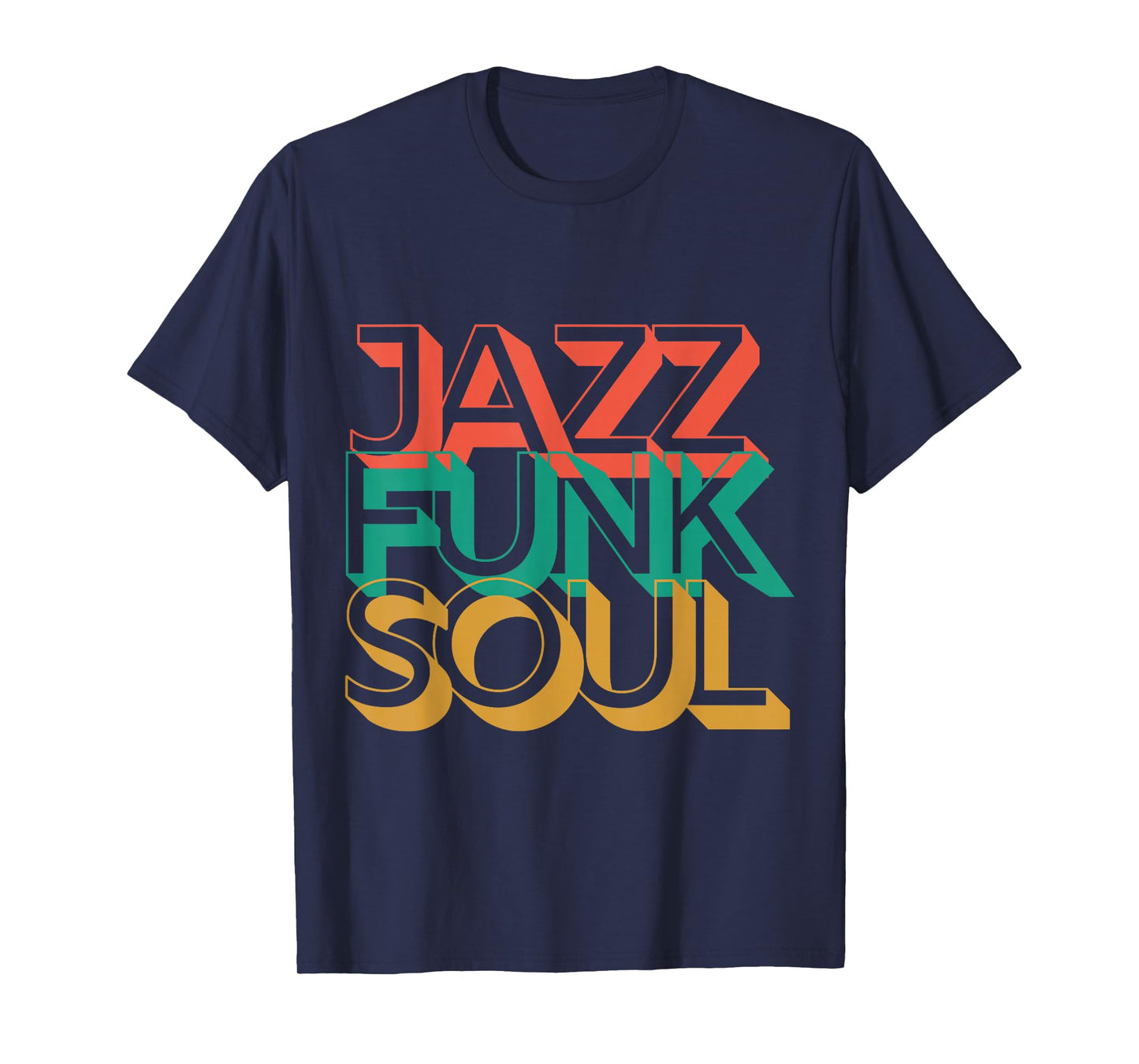 Jazz Funk & Soul - Afro Retro Vintage Music T-Shirt