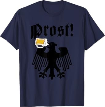 Oktoberfest Drinking Eagle Prost T-Shirt