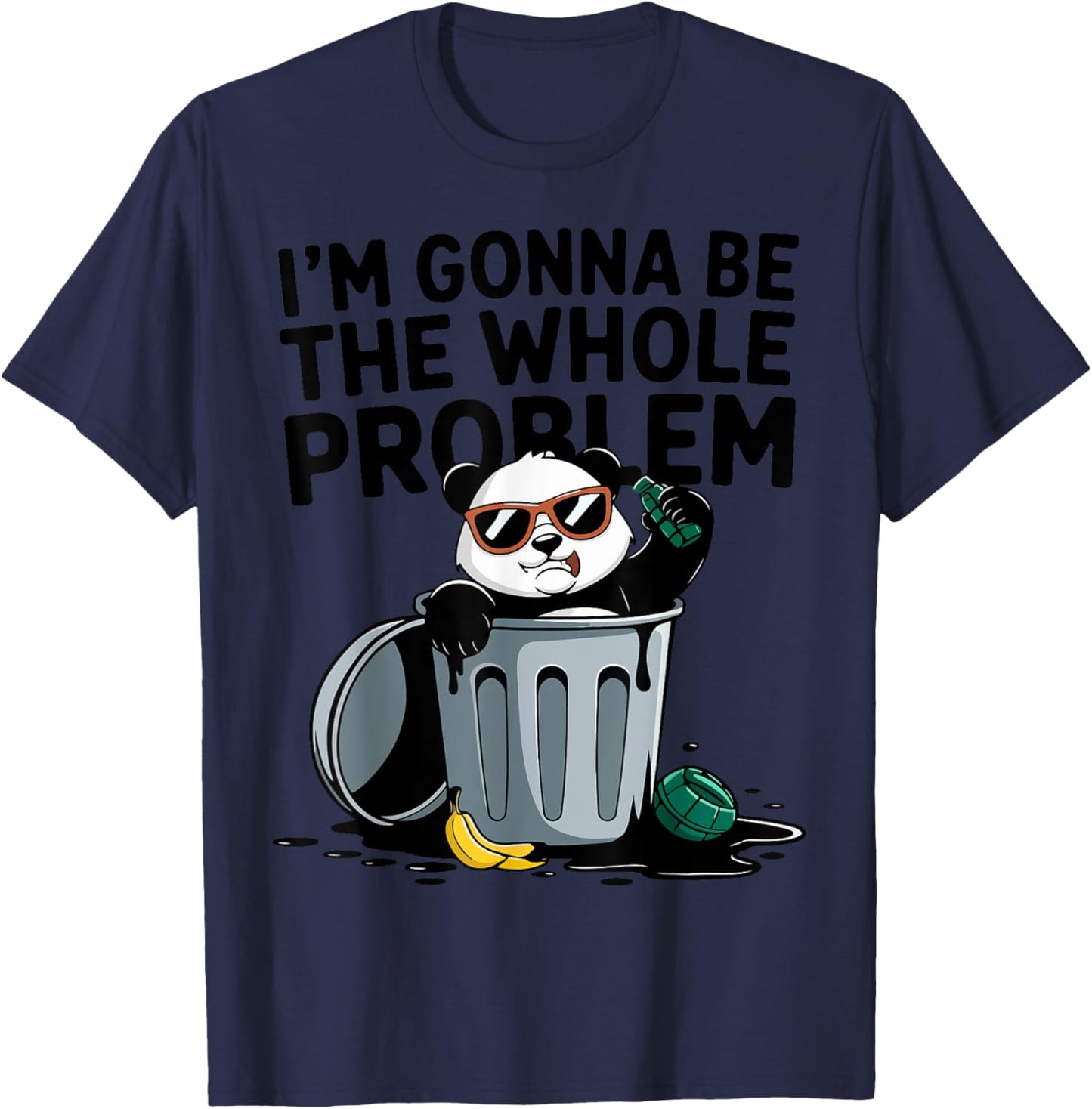 I’m Gonna Be The Whole Problem Funny Sarcastic Humor T-shirt by TeeBrew