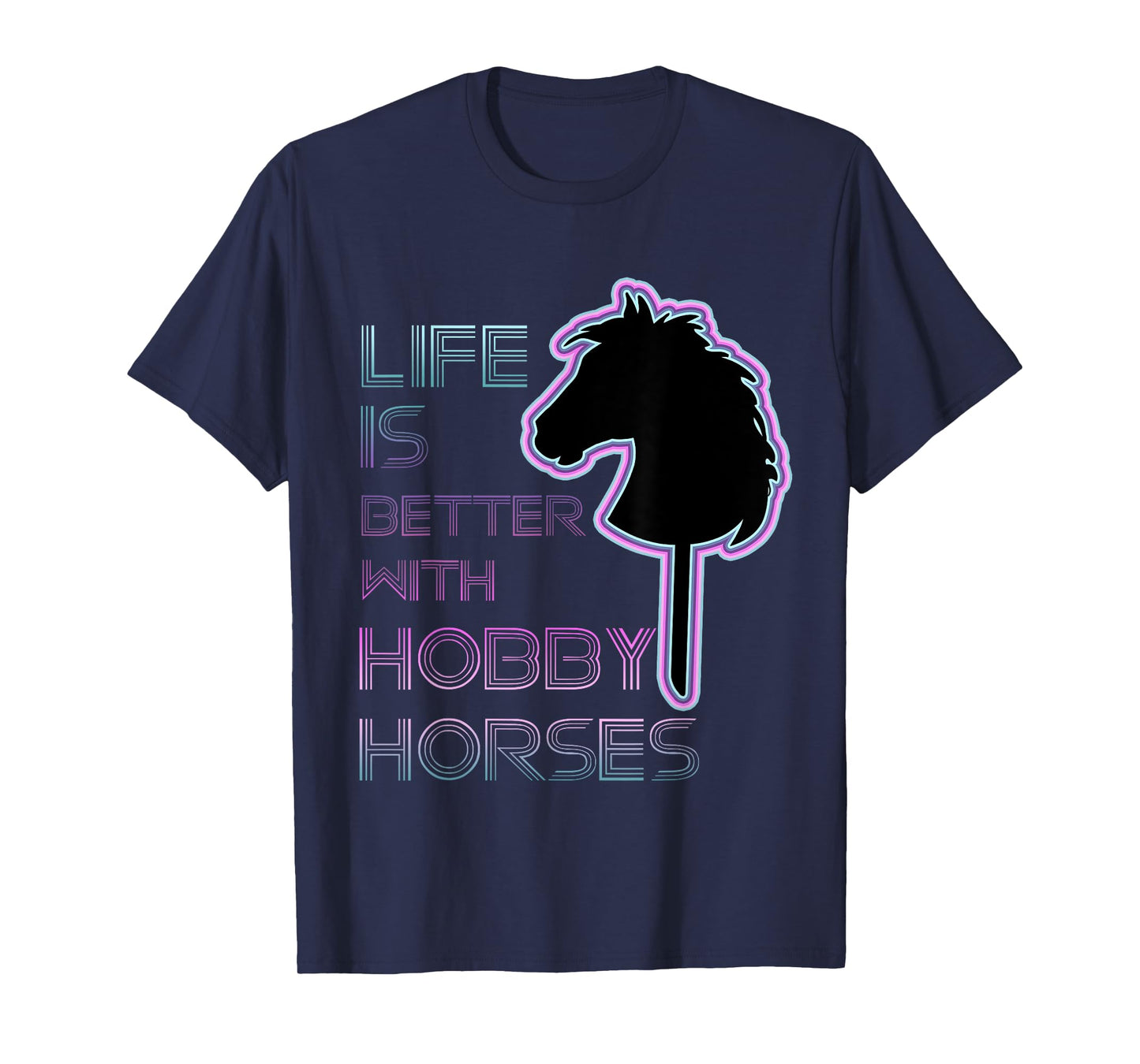 HOBBY HORSE- HOBBY HORSING- HOBBY HORSE LOVER-HORSE ON STICK T-Shirt