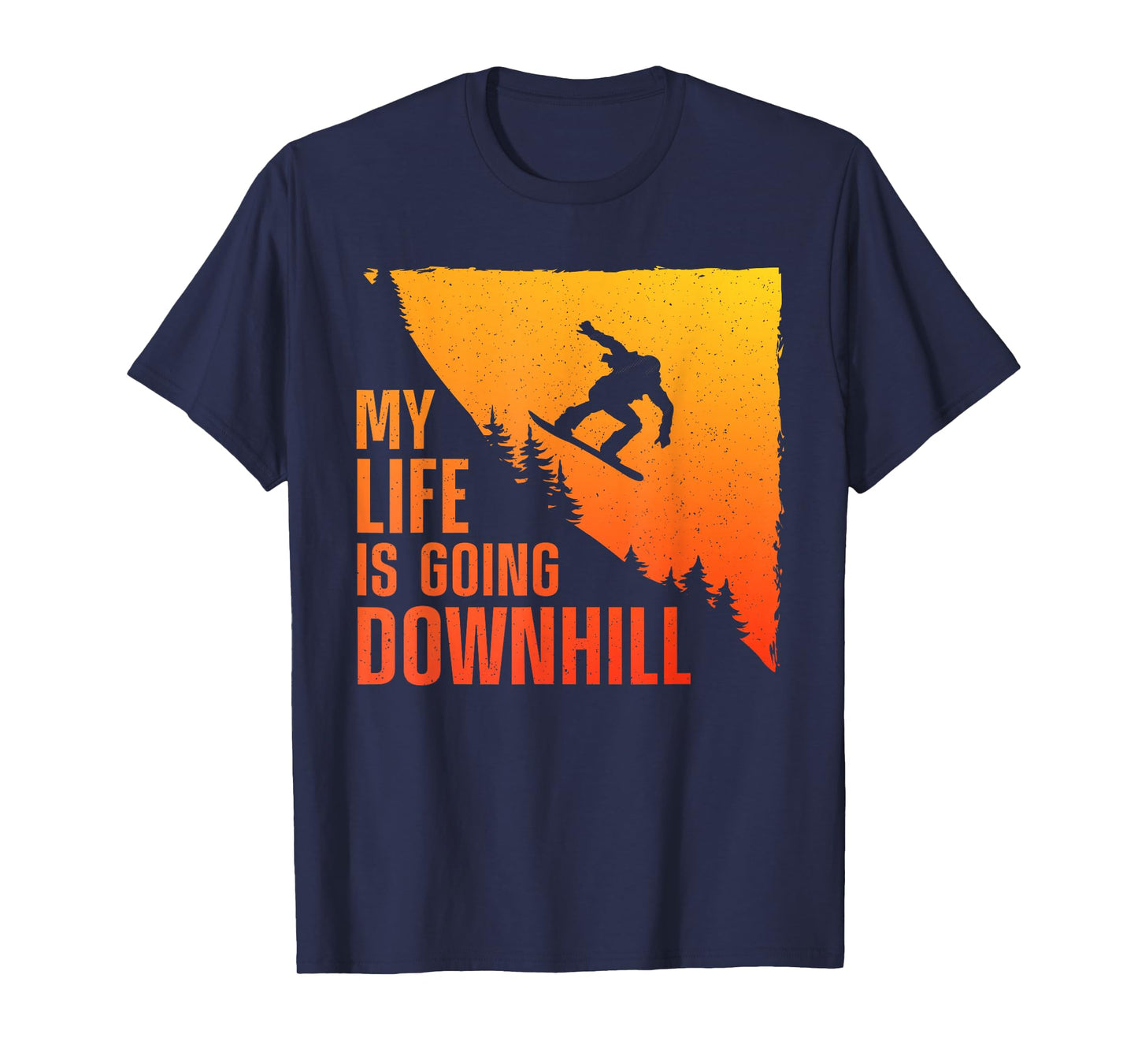 Cool Snowboarding Art for Men Women Snowboard Snowboarder T-Shirt