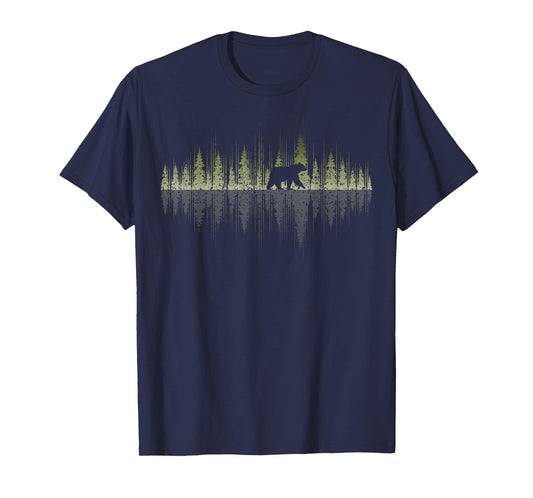Outdoor Trees Reflection Wildlife Nature Animal Bear Forest T-Shirt