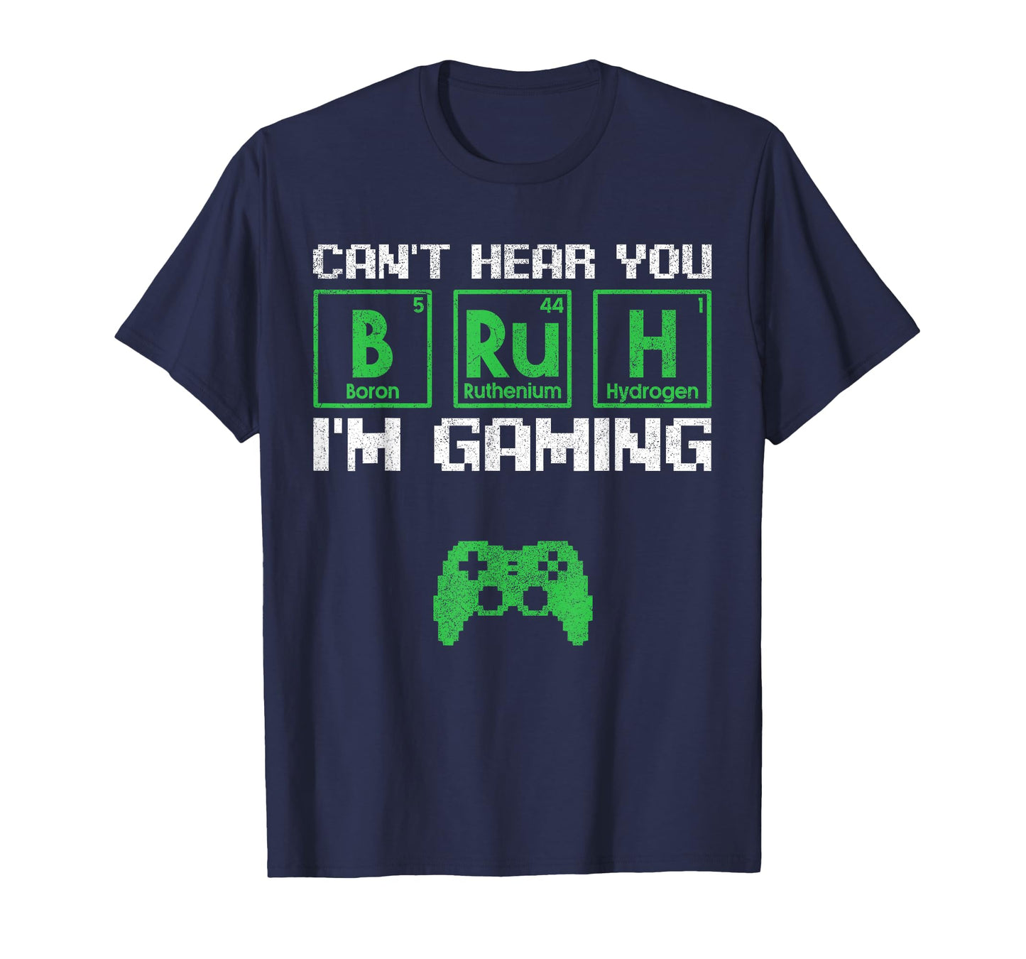 Can't Hear You Bruh I'm Gaming Video Gamer Teen Boys Gaming T-Shirt