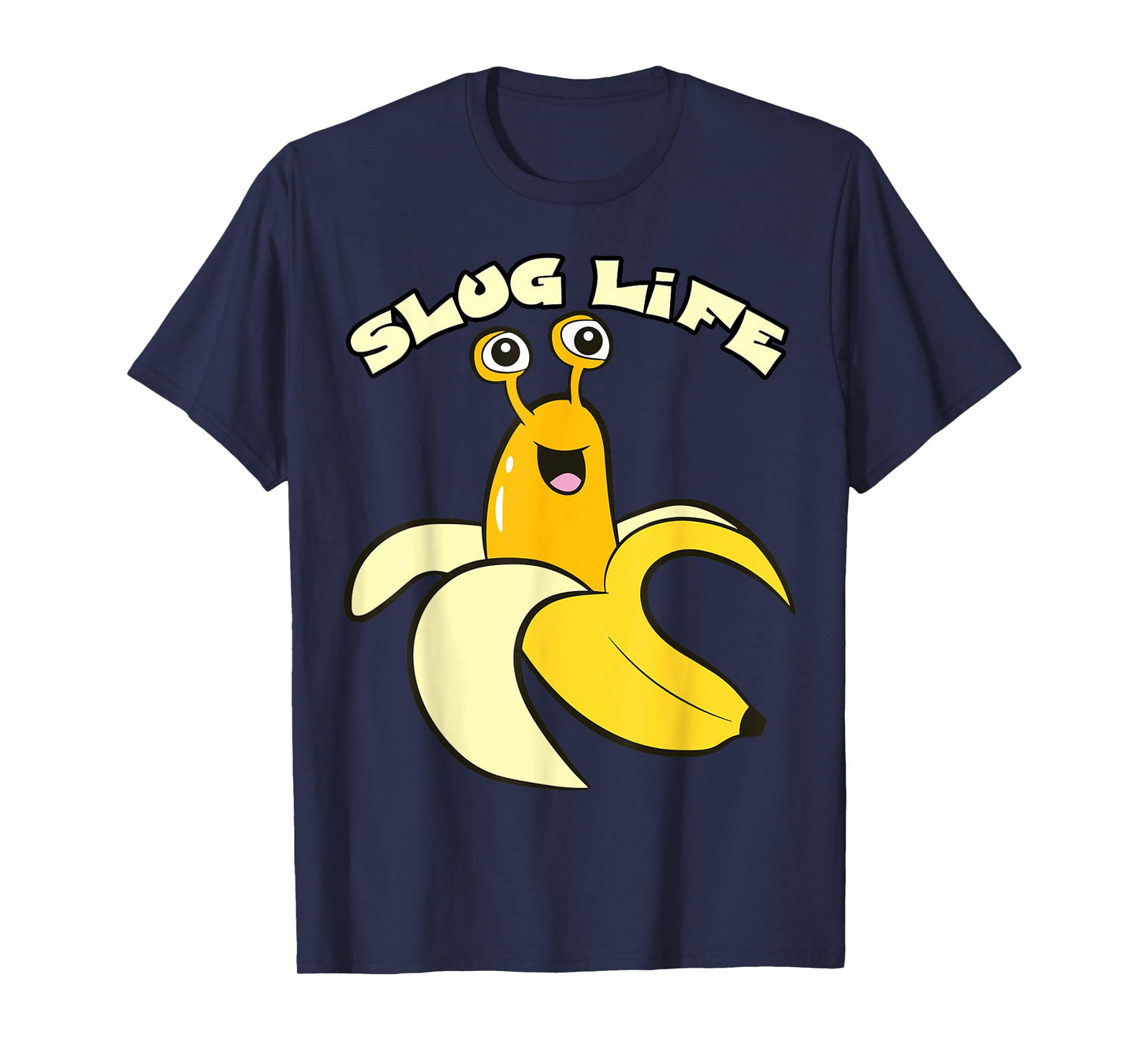 Slug Life Yellow Banana Slug Snail Lover Slug Costume Unisex T-Shirt