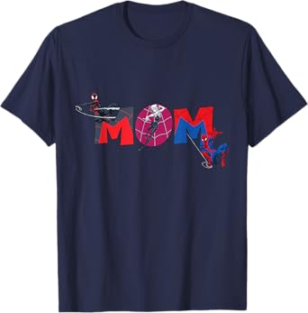 Marvel Spider-Man Trio Mom Mother’s Day Family Trip Birthday T-Shirt