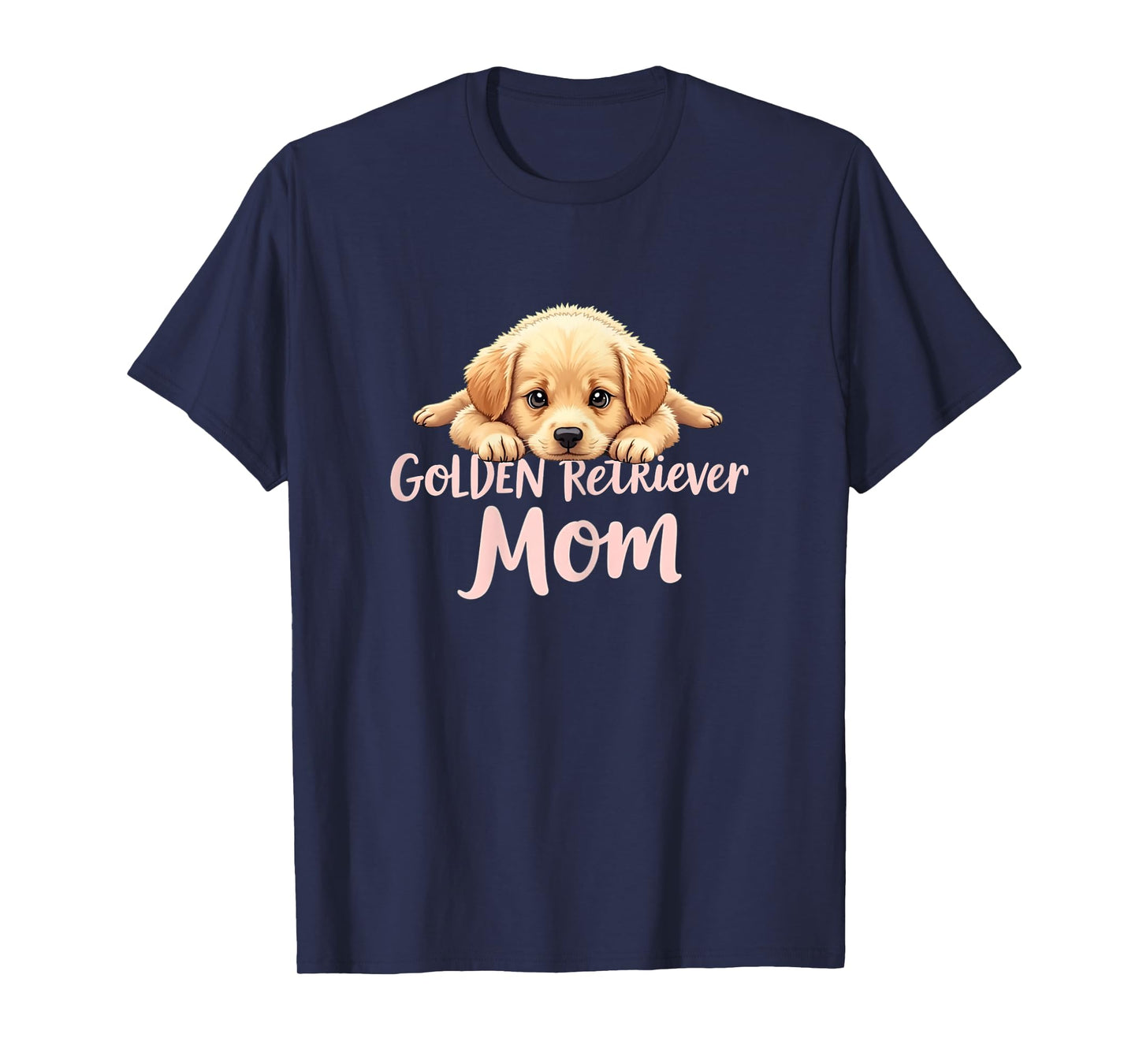 Golden Retriever Mom Dog Golden Retriever Mama Cute Puppy T-Shirt