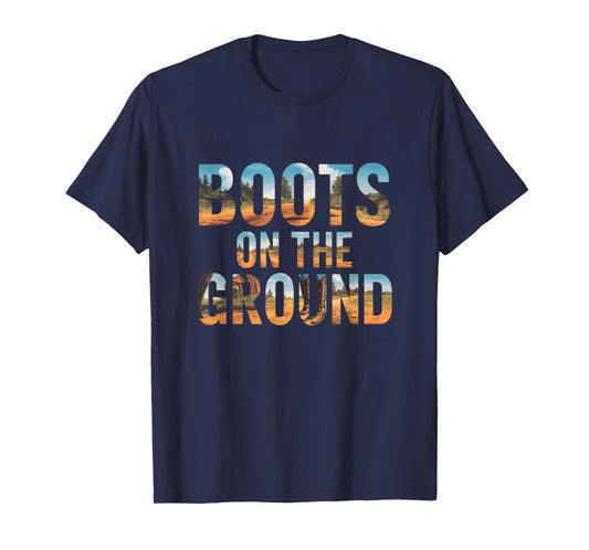 Boots On Da Ground Western Linedance T-Shirt