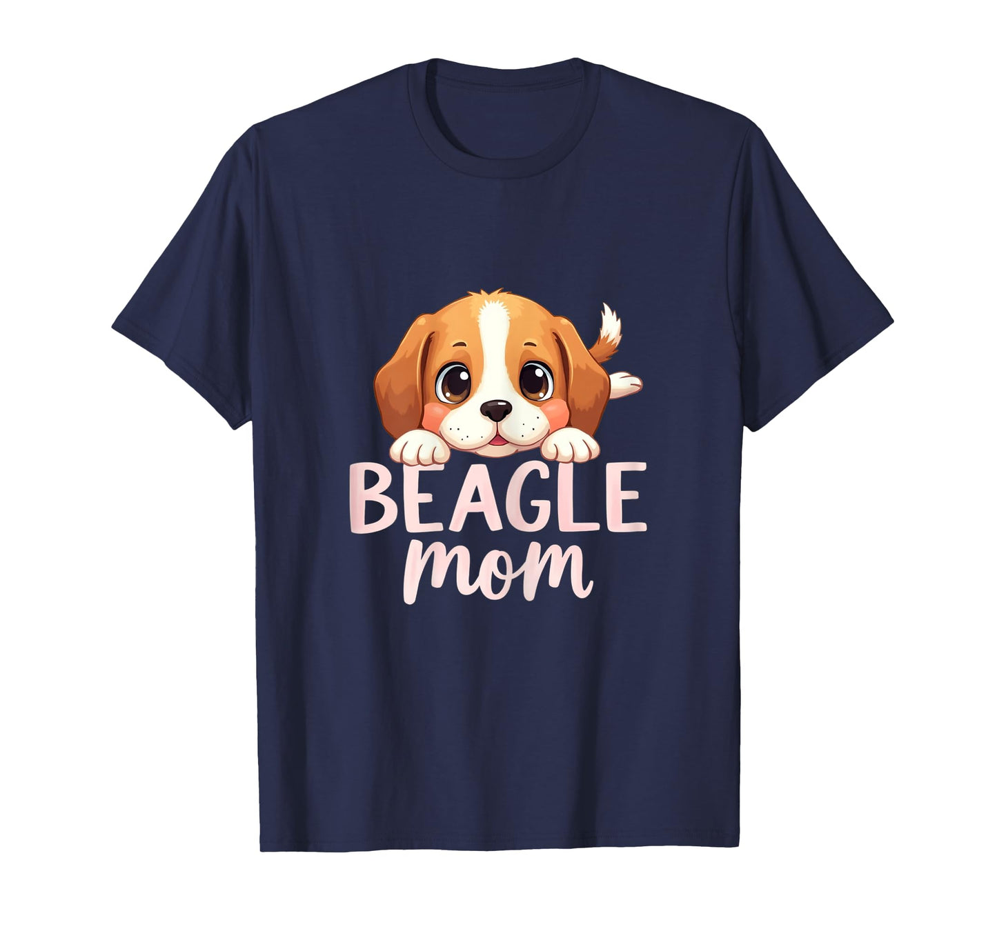 Beagle Mom Dog Beagle Mama Cute Puppy Women T-Shirt